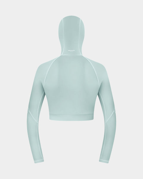 UPF50+ Keramas Hooded Rashguard for Women