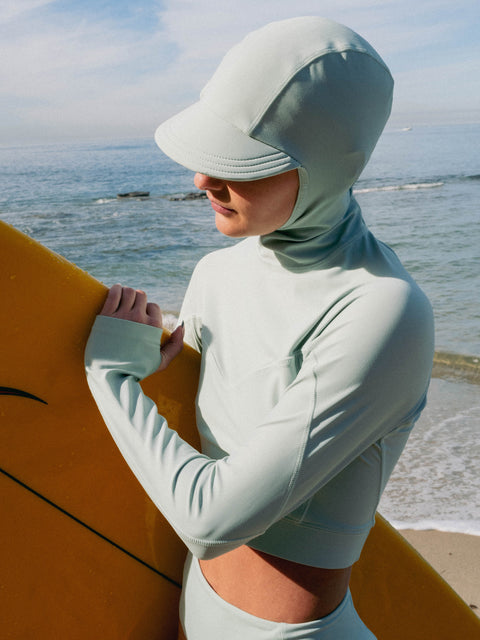 UPF50+ Keramas Hooded Rashguard for Women