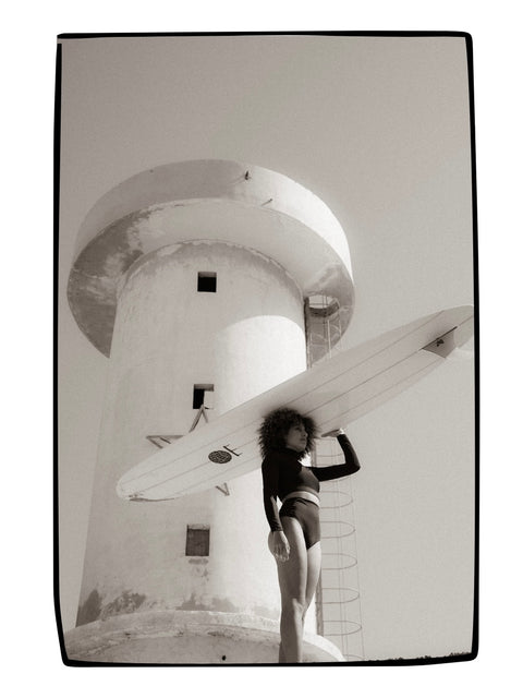 Chasing Horizons: Issam Naamalik of Classic Surf Studio Captures Ikram Jabbari on the Shores of Imsouane
