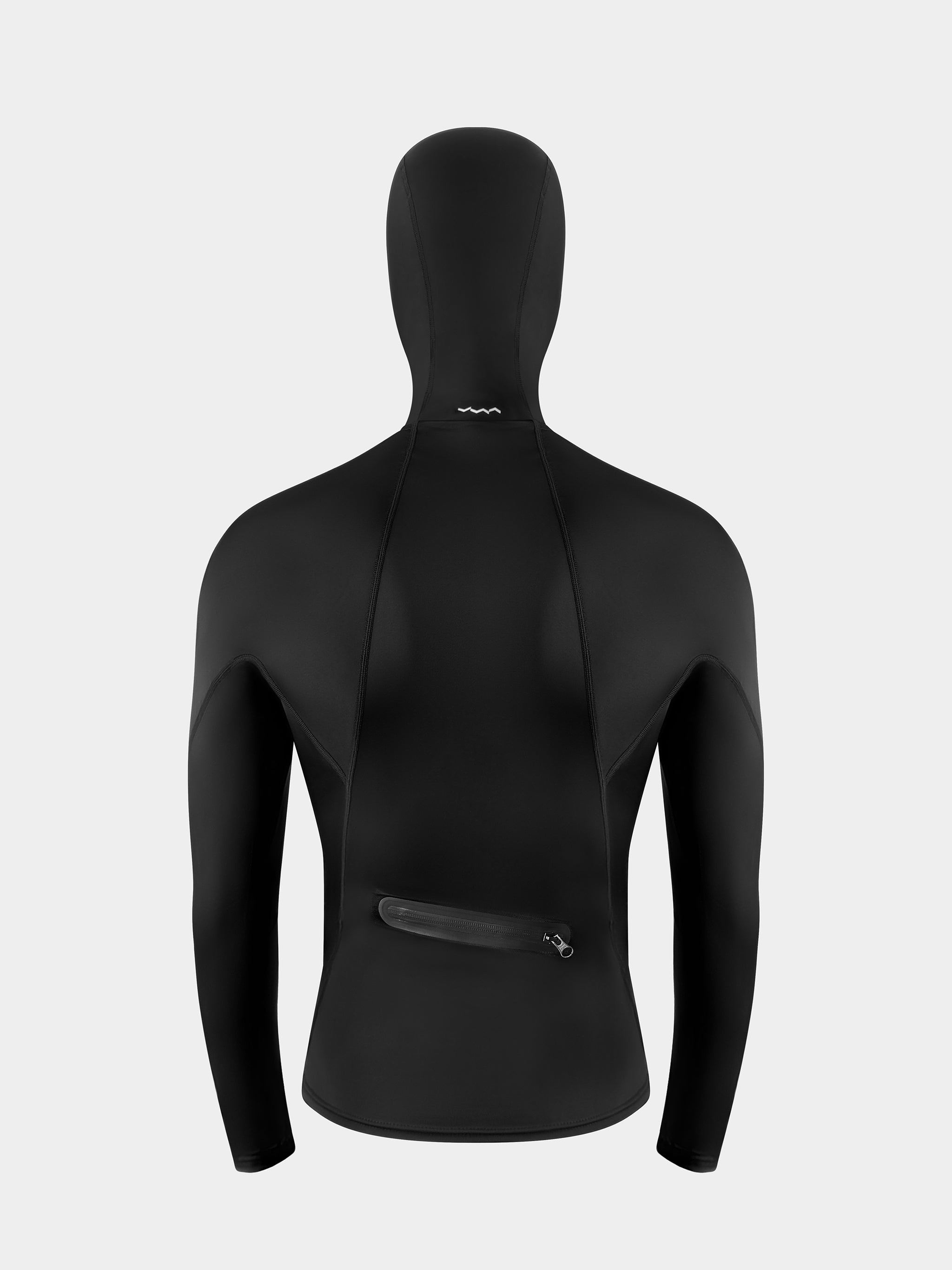 UPF50+ Pipeline Hooded Rashguard with Zipped Utility Pocket